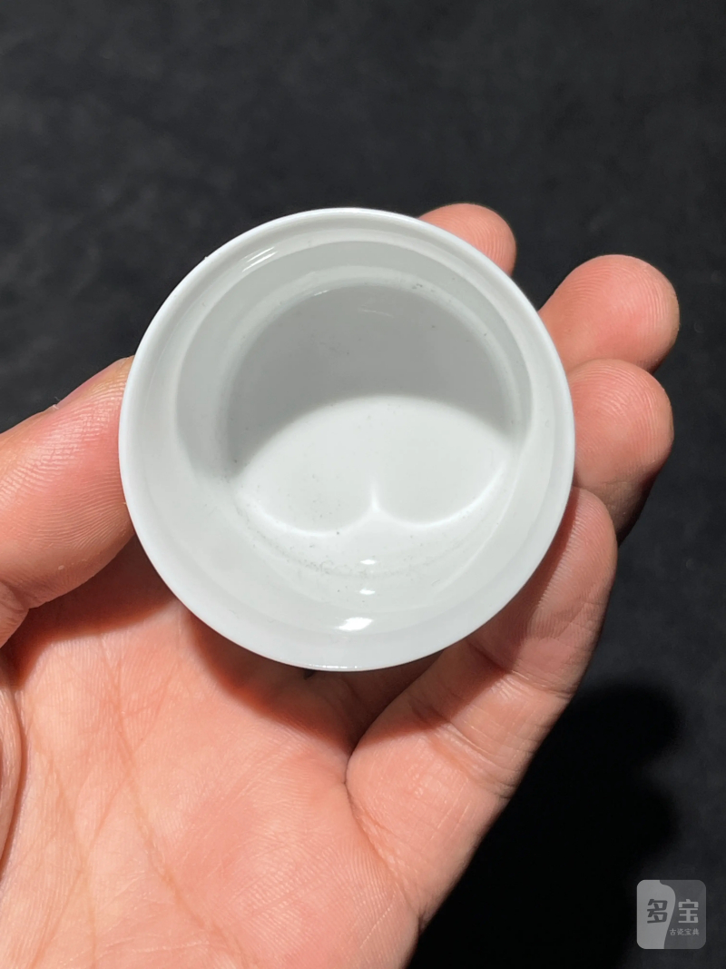 解放初 雷火莲风格粉彩十八罗汉杯一套十八件 - 图63